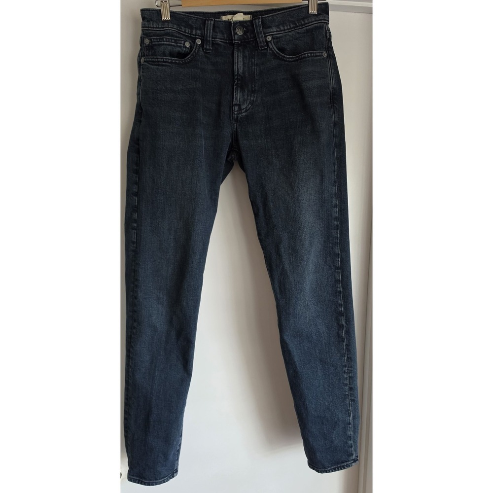 Madewell Mens Jeans Size 28x29 Blue Cotton Blend Straight Slim Denim Pants
